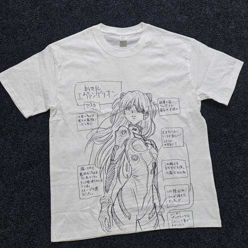 Neon Genesis Eva Rei 90s Art Style T-Shirt