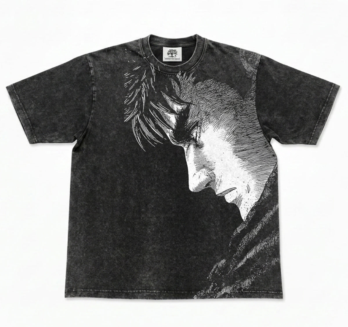 Black Swords Man Oversized T-Shirt