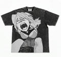 Screaming Asuka Oversized T-Shirt