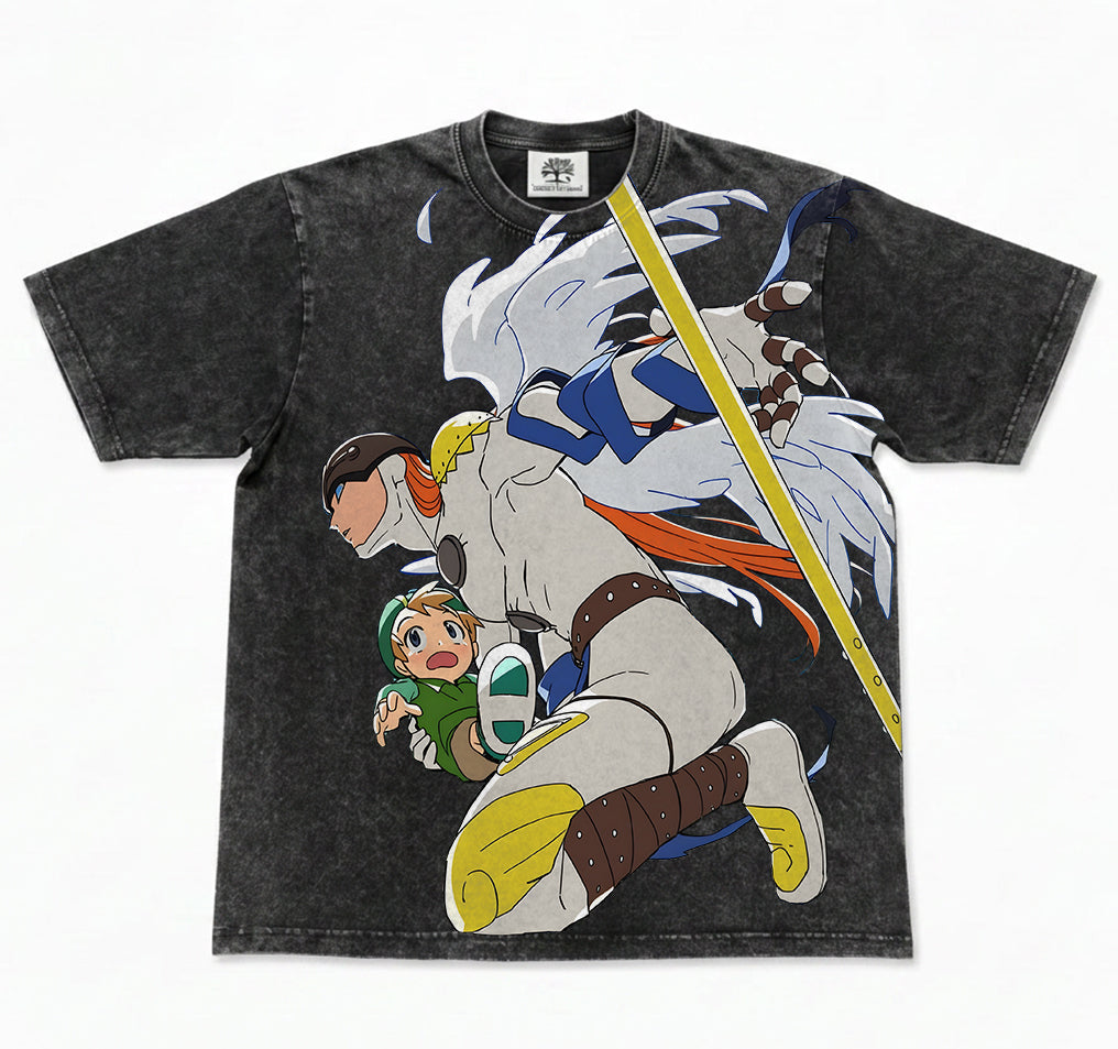 Takeru and Friend Oversized T-Shirt