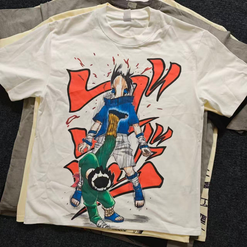 Rock Lee Manga Art Oversized T-Shirt