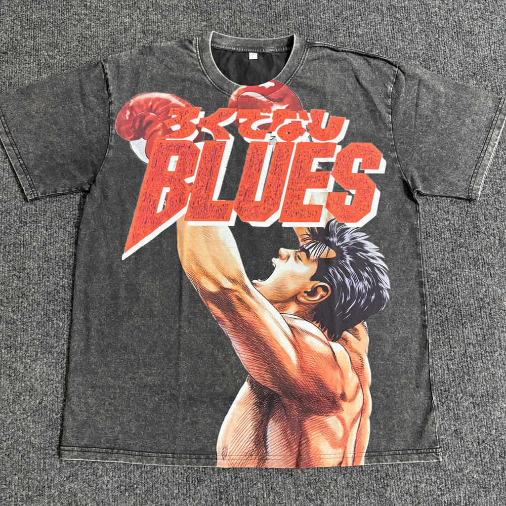 Good-for-Nothing Blues Oversized T-Shirt