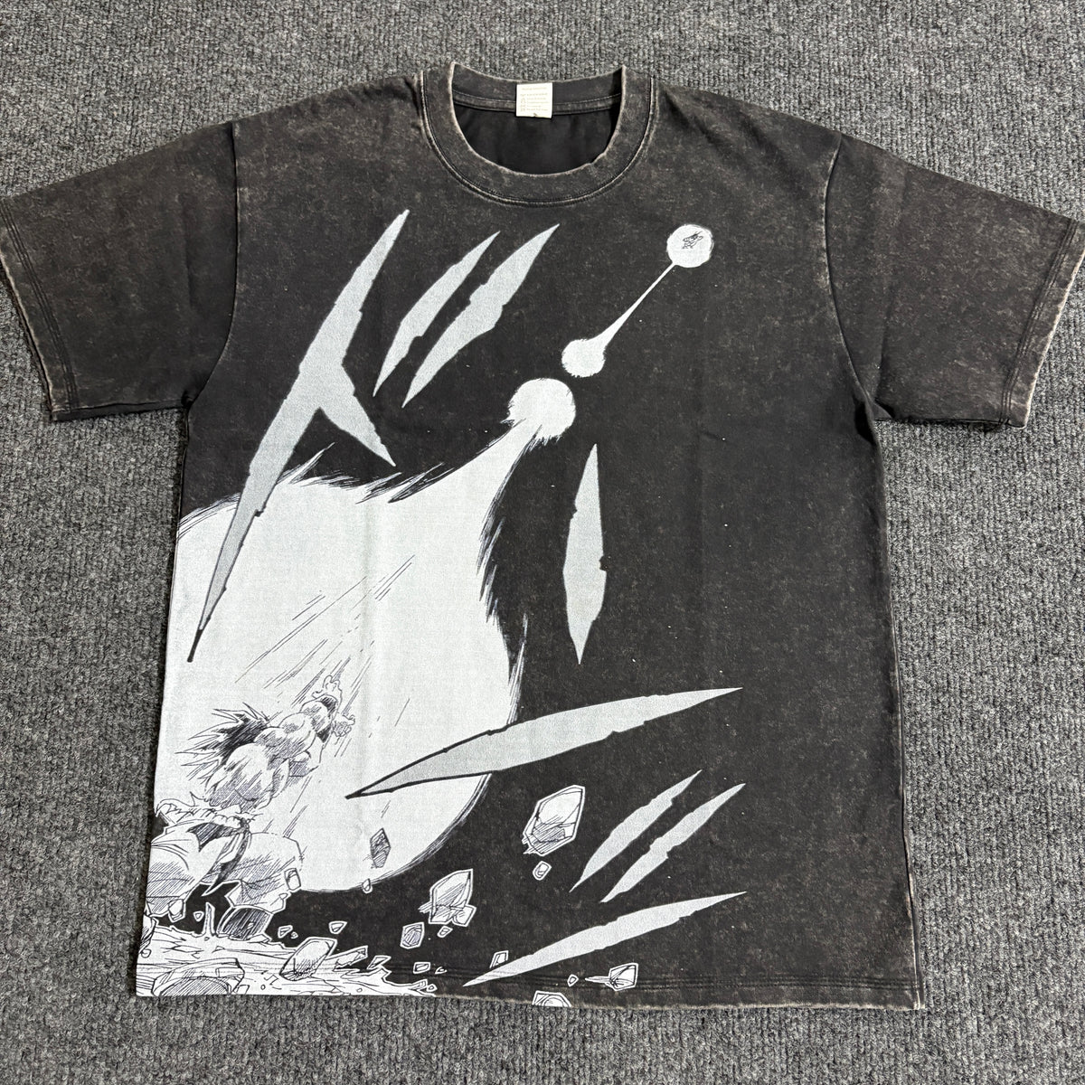 Kamehameha Washed Oversized T-Shirt