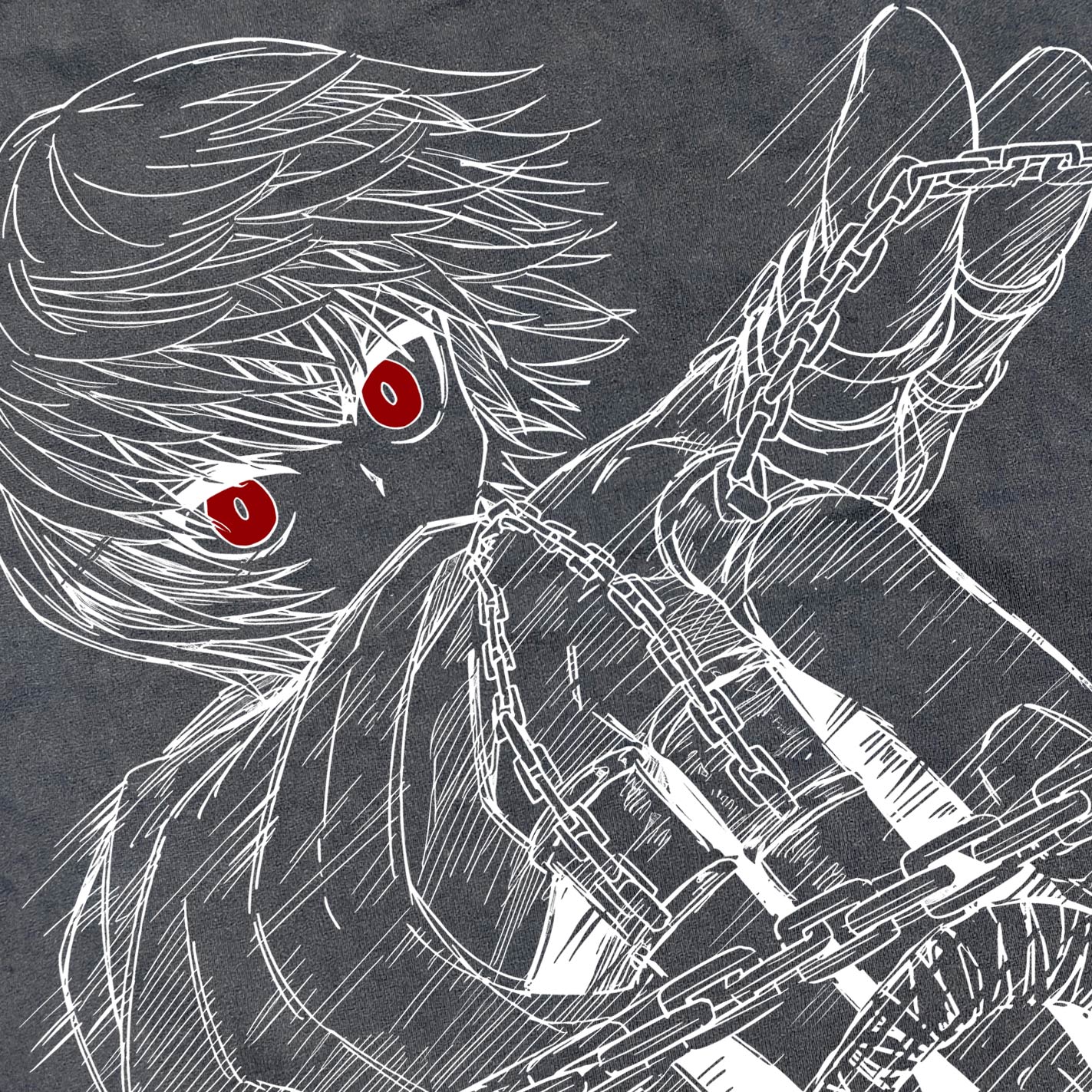 Hunter x Hunter Kurapika Emperor Time Vintage Wash Heavyweight Cotton T-Shirt