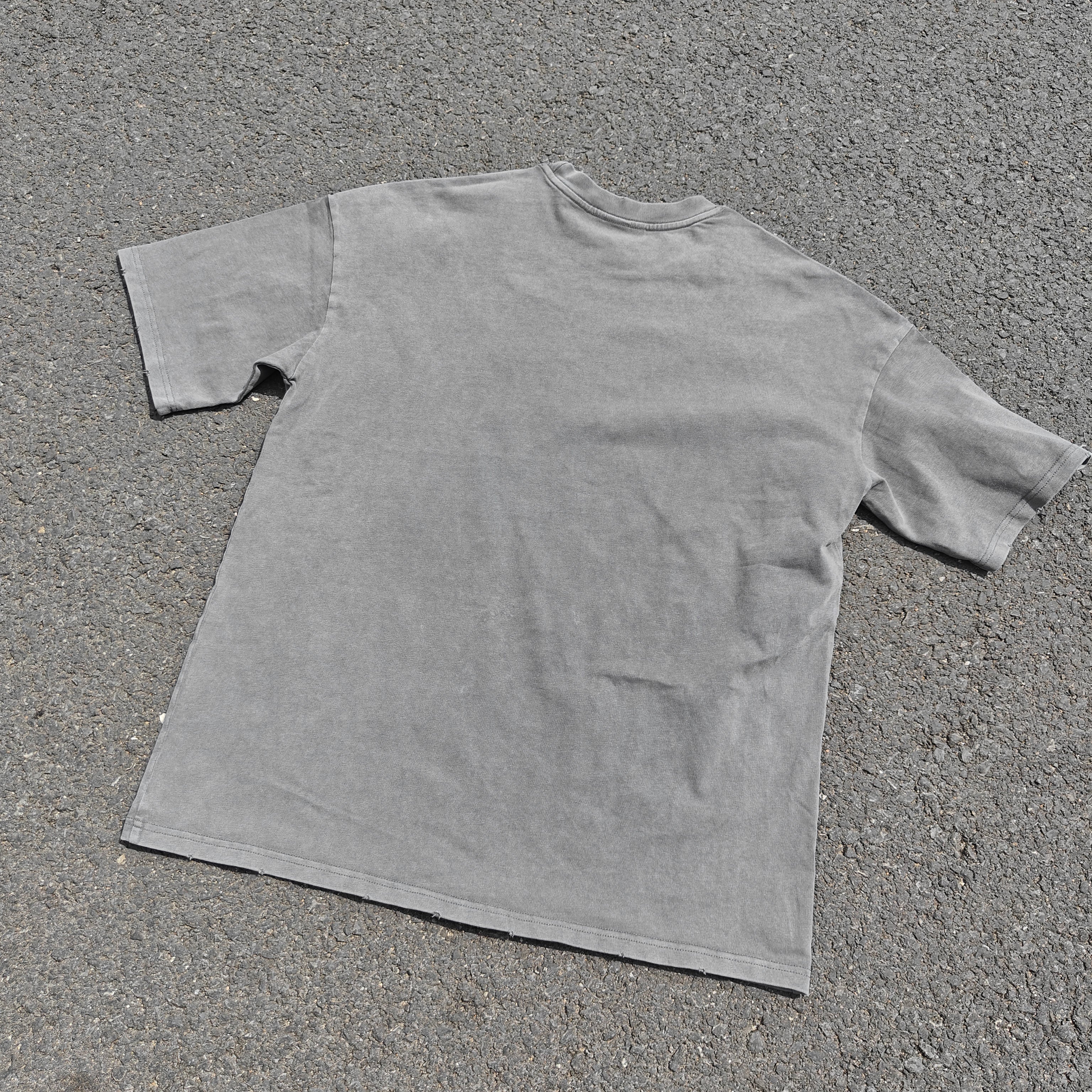 Bleach Anime Ichigo Kurosaki Graphic Vintage Wash Heavyweight Cotton T-Shirt