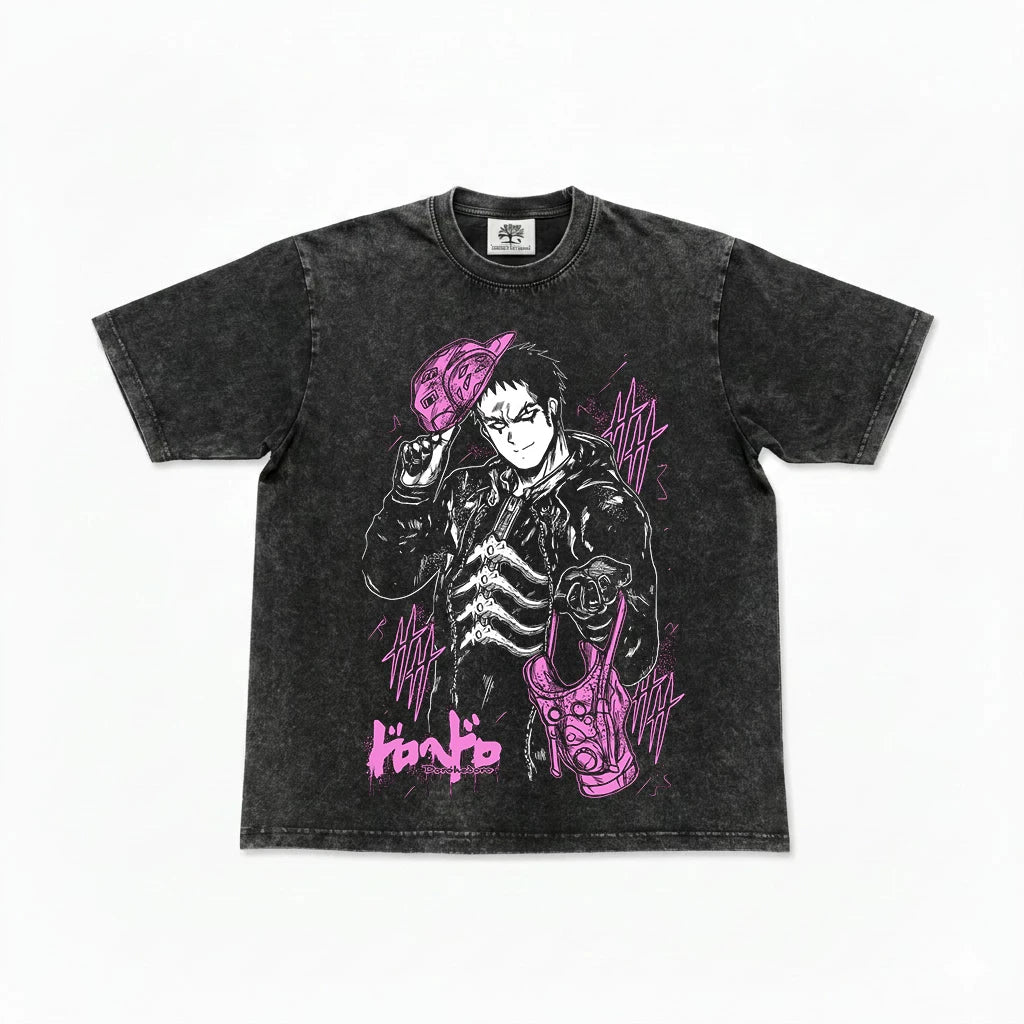 Kaiman Human Form Oversized Washed T-Shirt
