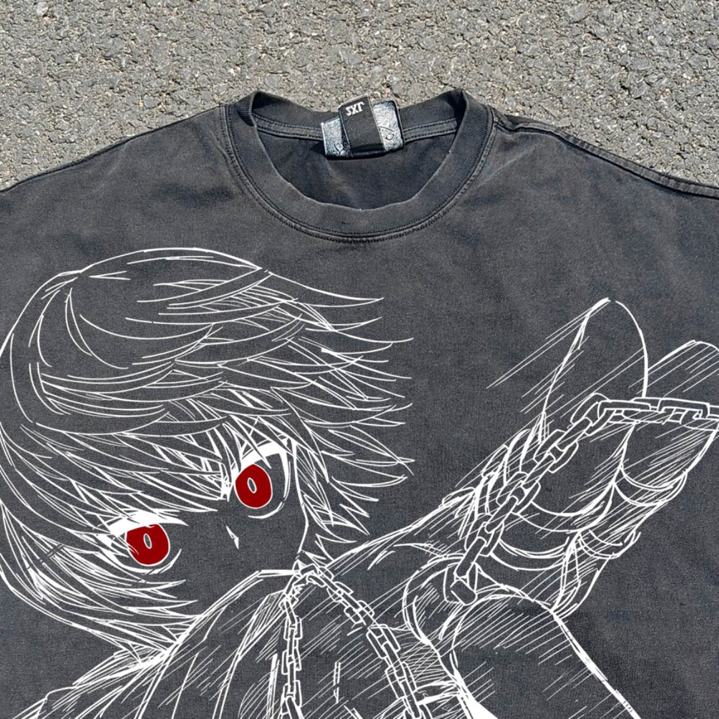 Hunter x Hunter Kurapika Emperor Time Vintage Wash Heavyweight Cotton T-Shirt