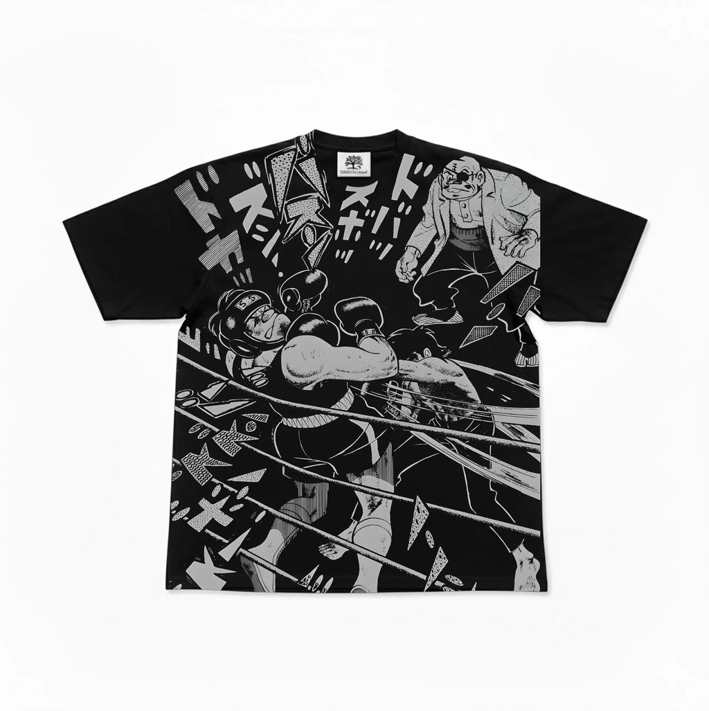 Fighting for Tomorrow All Over Print Oversized T-Shirt