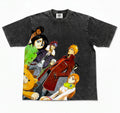 Karakura Town Squad Oversized Washed T-Shirt