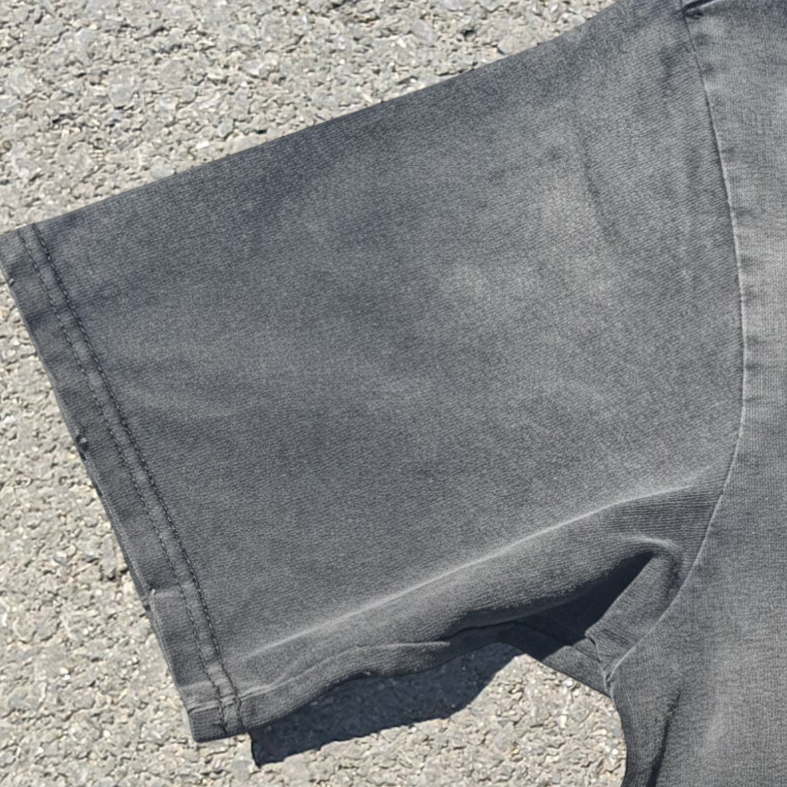 Jujutsu Kaisen Ryomen Sukuna Washed Black Distressed Heavy Cotton T-Shirt 330gsm