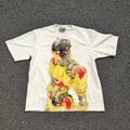 A106 Robot Watercolor Oversized T-Shirt