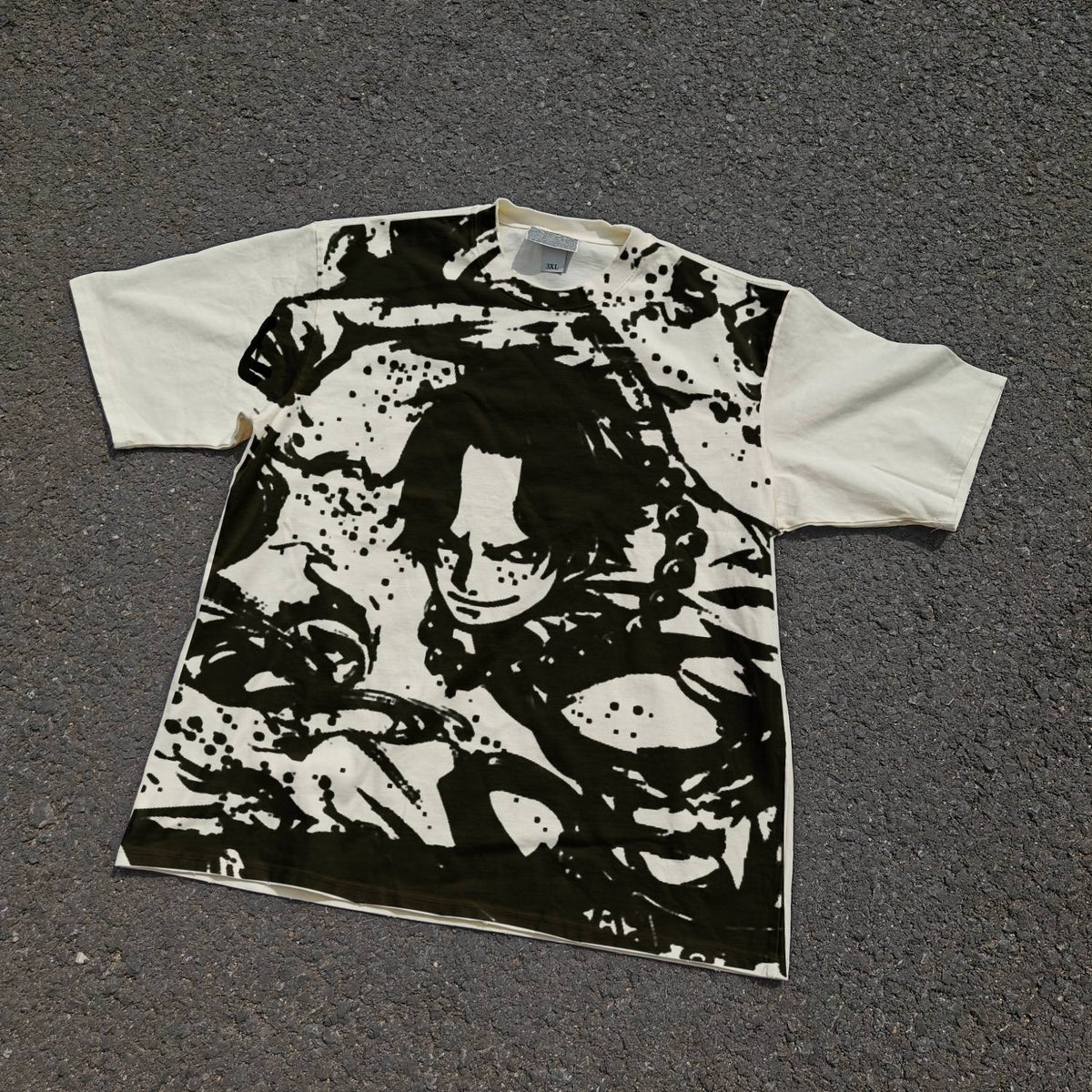 Ace Ink Splash Oversized T-Shirt