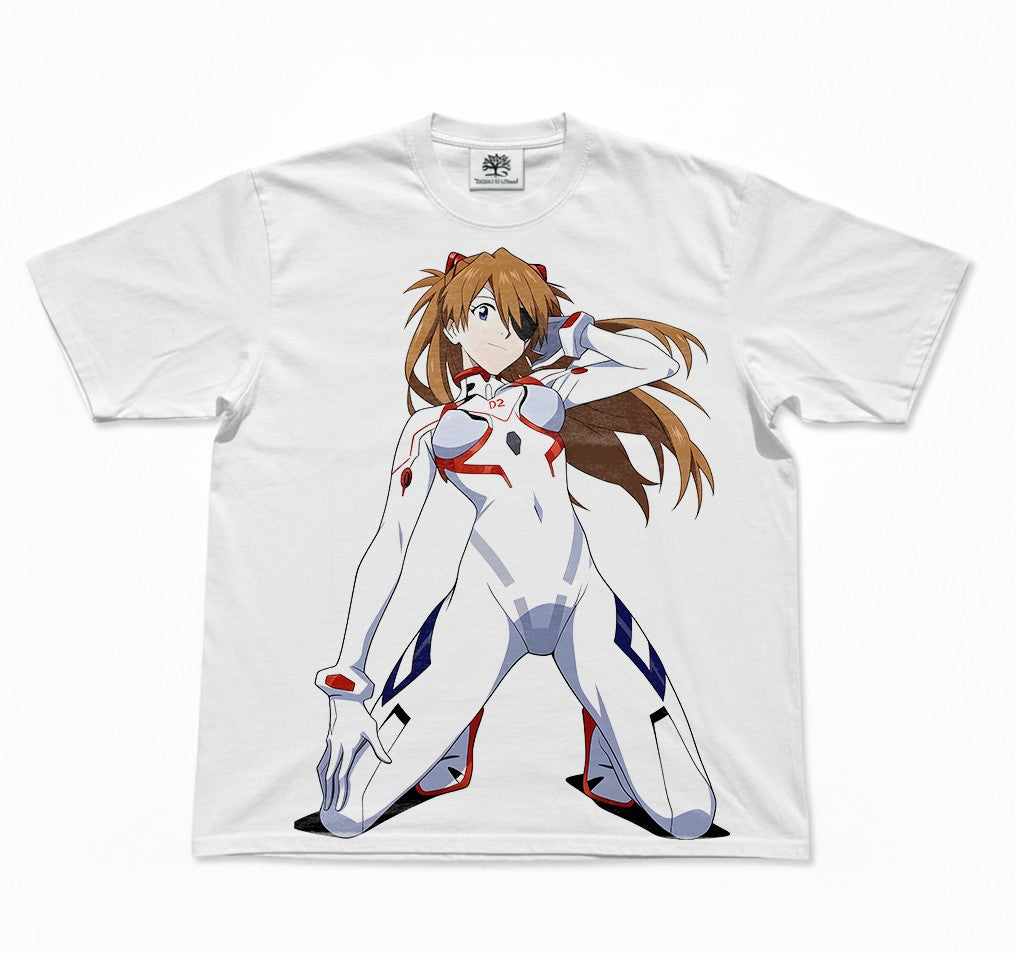 Asuka Eyepatch Plugsuit Oversized T-Shirt