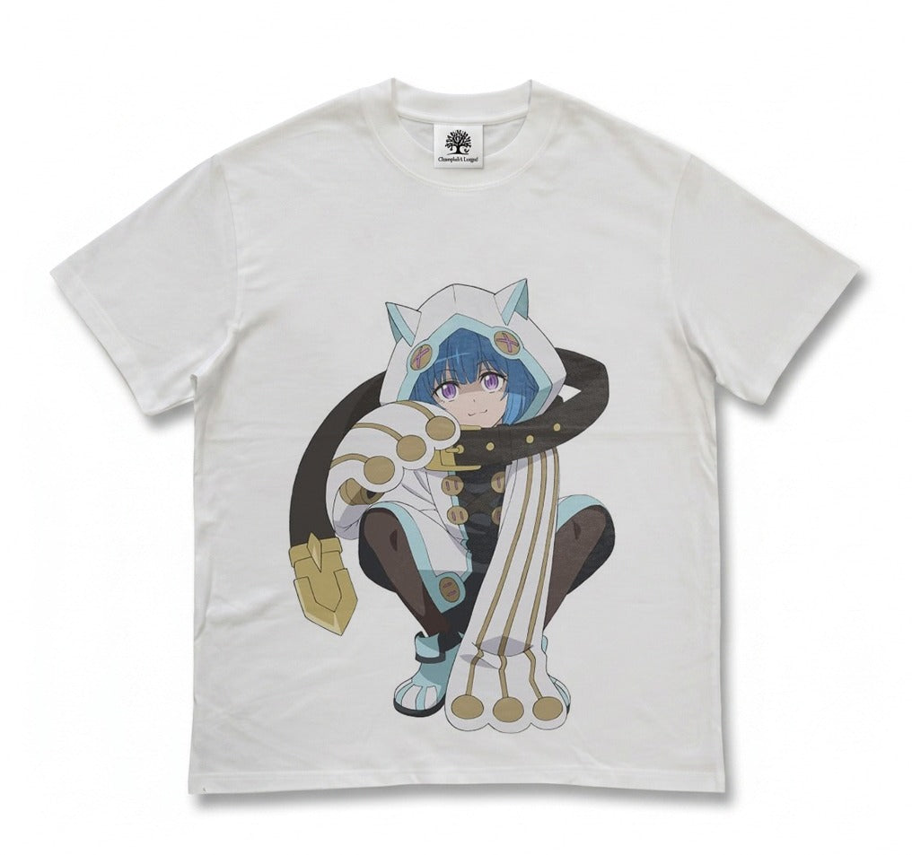 Cat Hood Girl T-Shirt