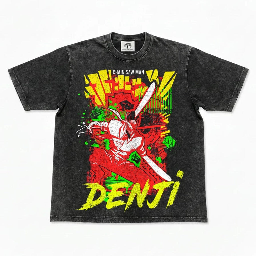 Chainsaw Devil Oversized T-Shirt