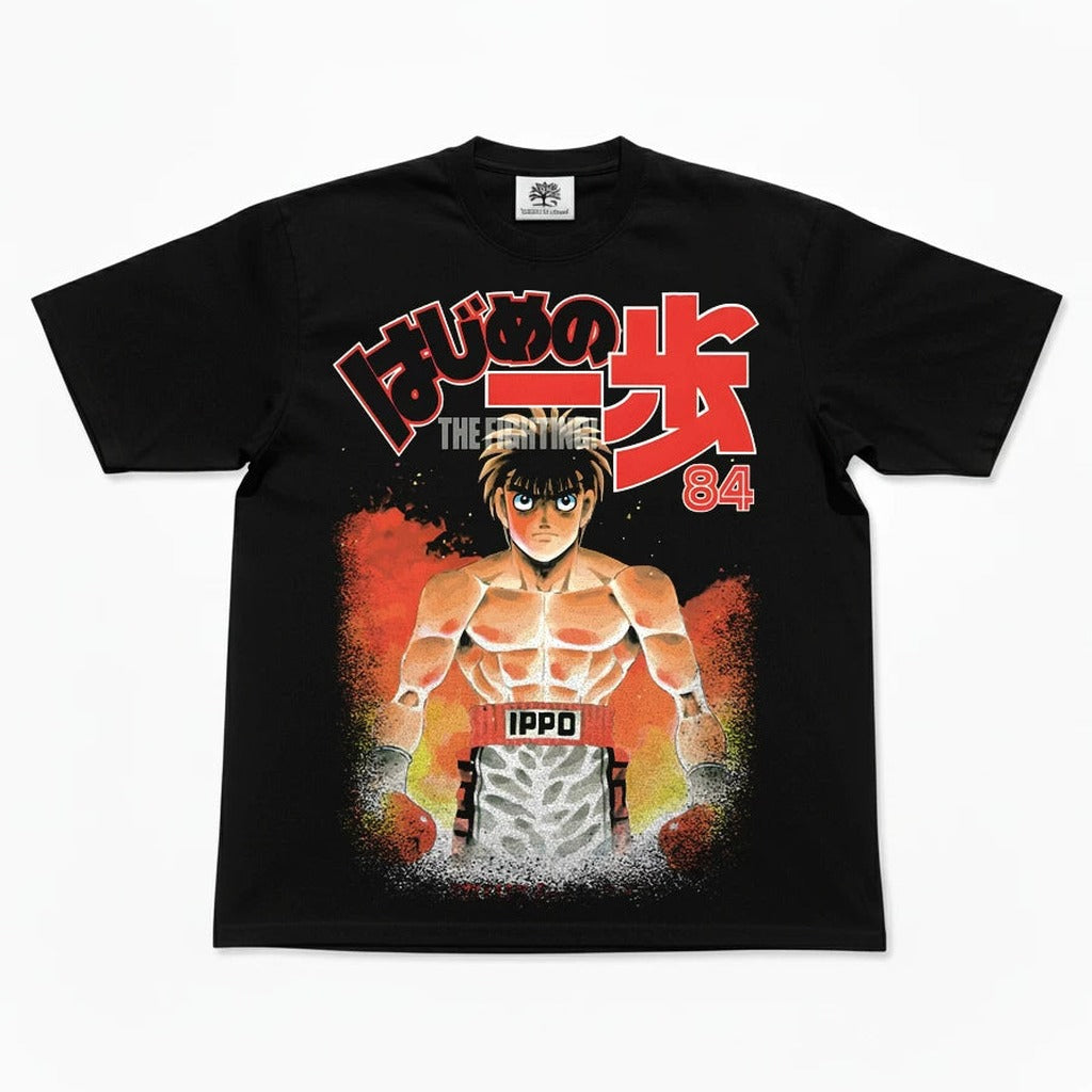 Classic Boxing Anime Ippo Oversized T-Shirt