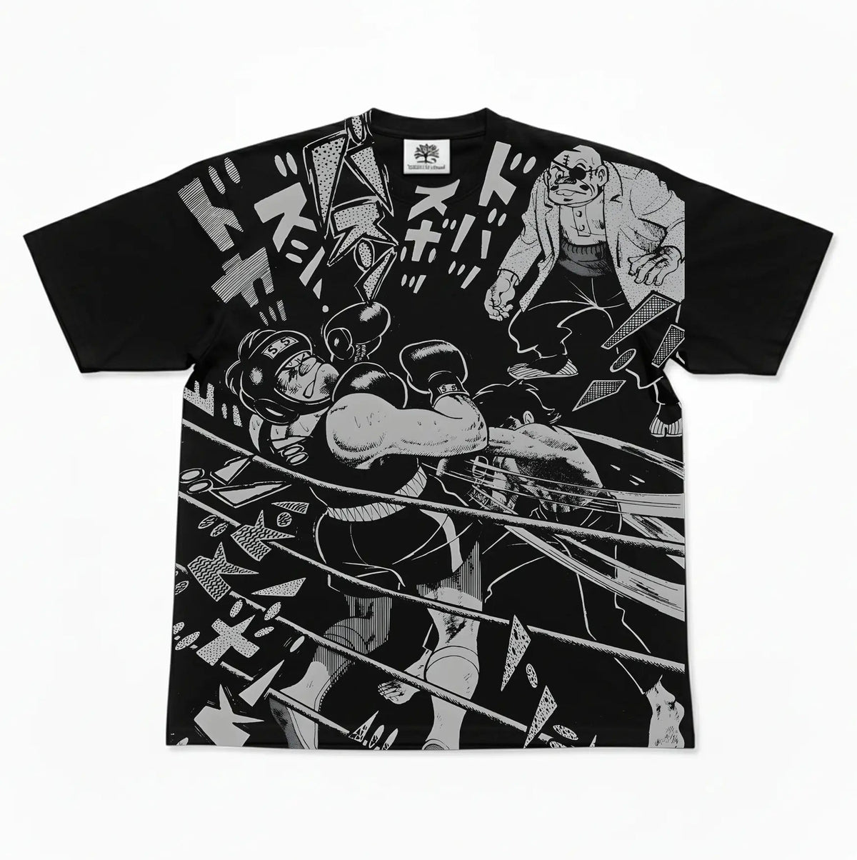 Fighting for Tomorrow Graphic Oversized T-Shirt