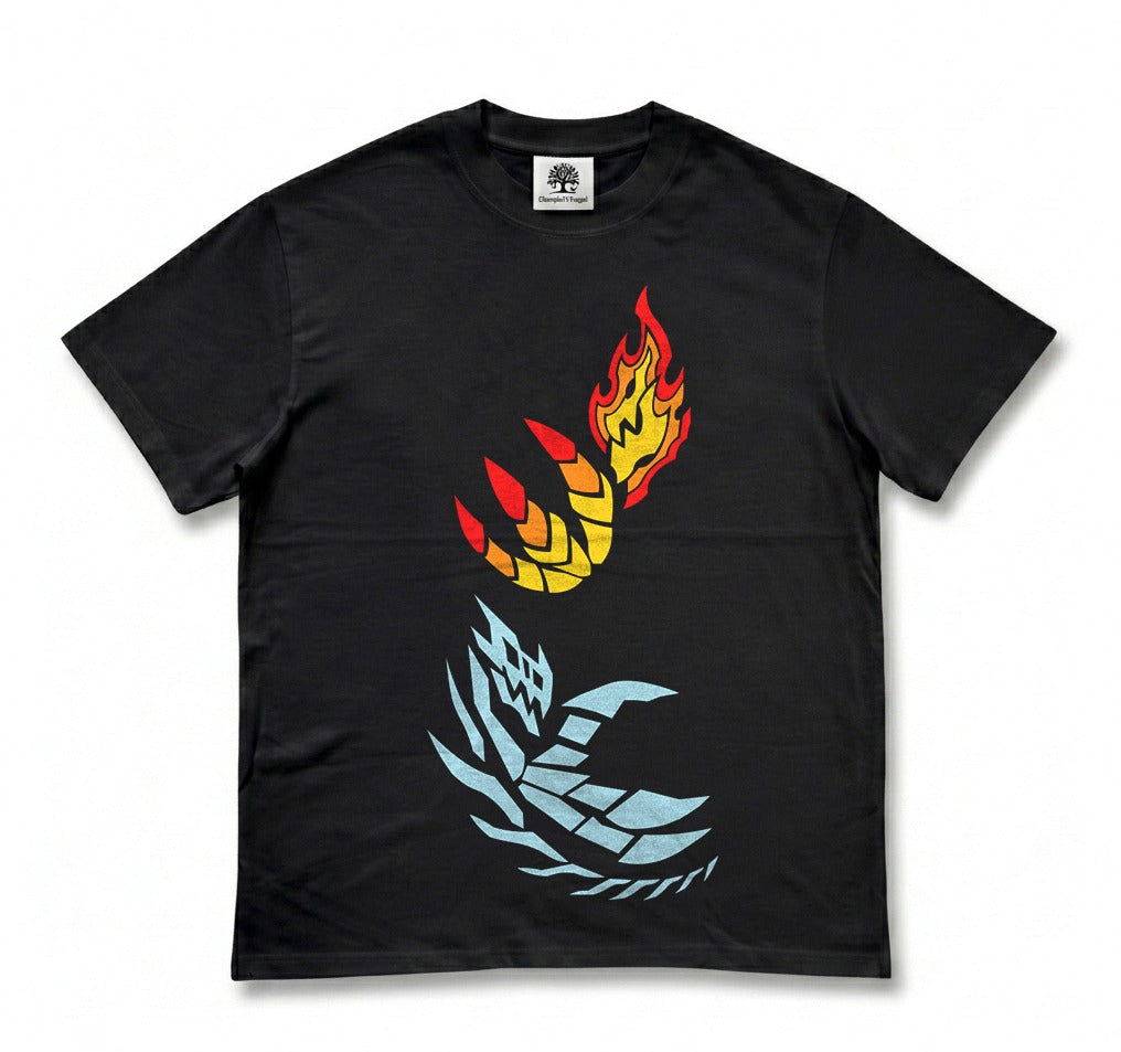 Wonder Rider Fire & Ice Dragon T-Shirt