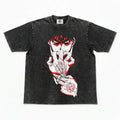Flame Alchemist Roy Oversized Washed T-Shirt