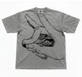 Fox Devil Oversized Washed T-Shirt, Vintage Wash