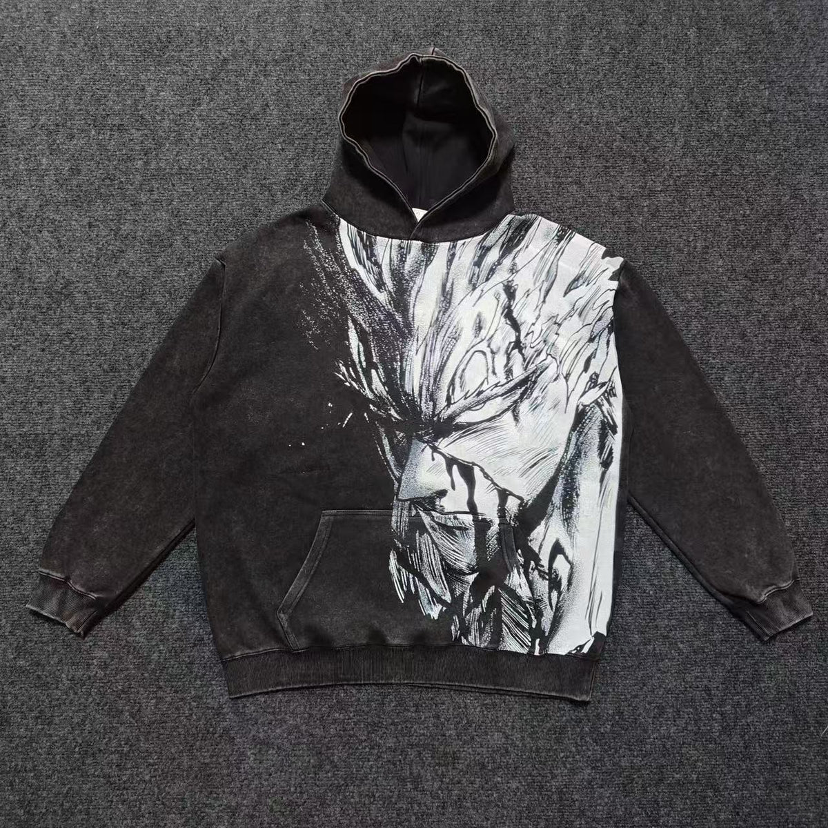 Real photo of the Garou Oversized Hoodie