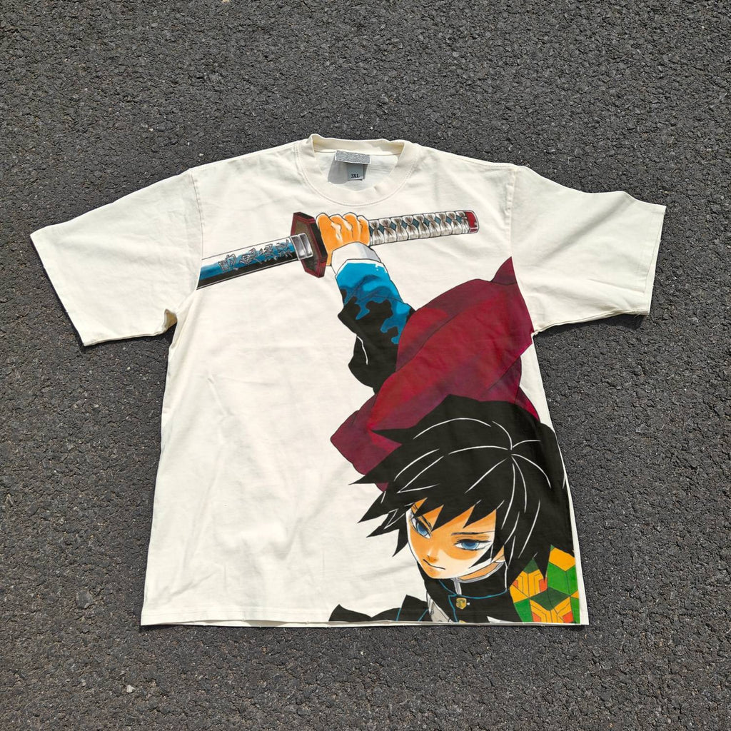 Giyu Water Sword Oversized T-Shirt