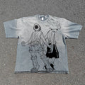 Gon & Killua Back to Back Oversized Washed T-Shirt