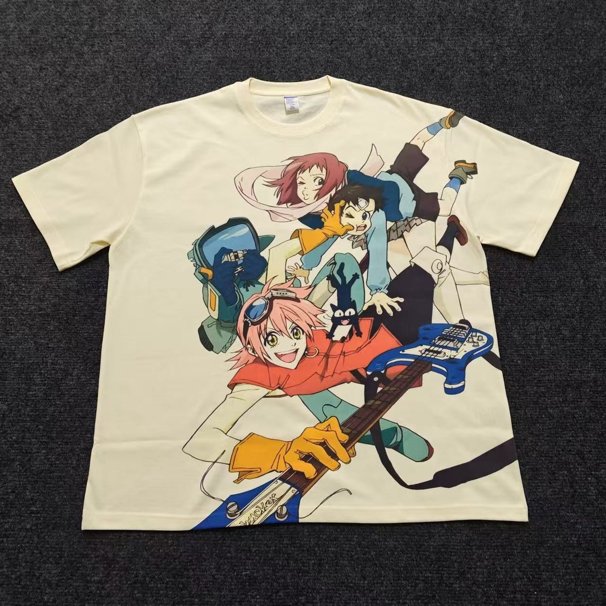 Real photo of the Haruko & Crew Bass Jump Oversized T-Shirt