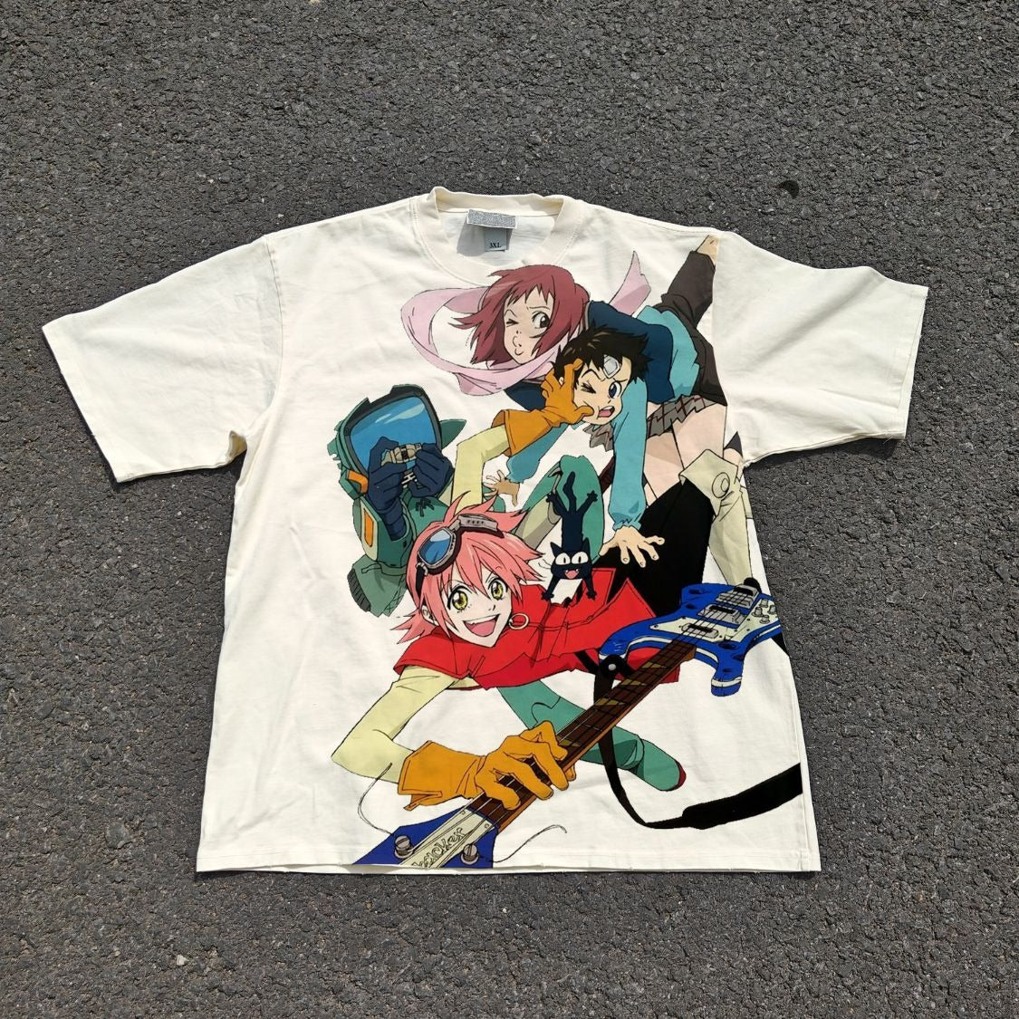 Haruko & Crew Bass Jump Oversized T-Shirt