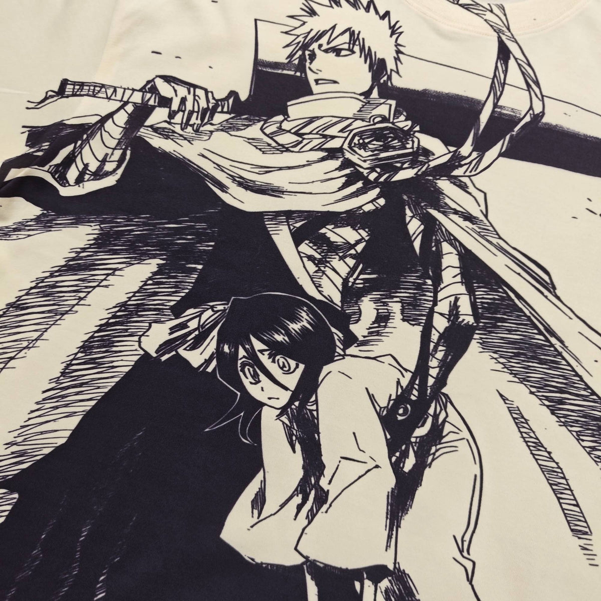 Ichigo & Rukia Manga Oversized T-Shirt