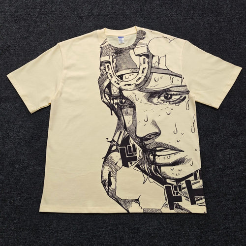 Real photo of the Johnny Manga Style Oversized T-Shirt