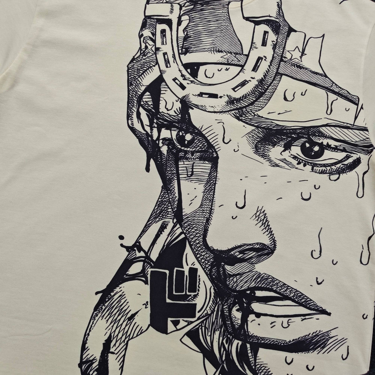 Real photo of the Johnny Manga Style Oversized T-Shirt