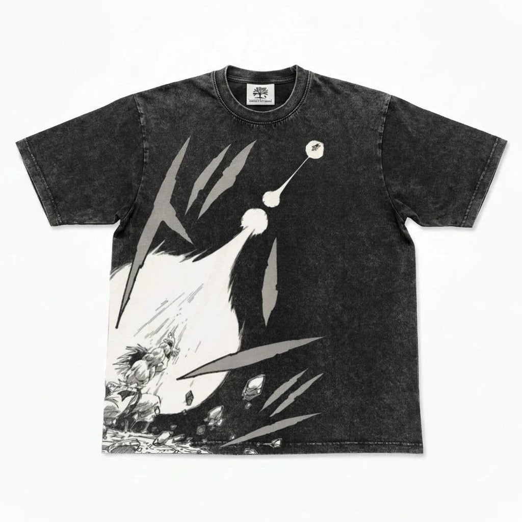 Kamehameha Washed Oversized T-Shirt