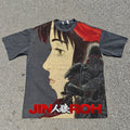 Kei Red Hood & Fuse Oversized Washed T-Shirt