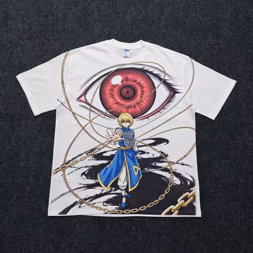 Kurapika Giant Scarlet Eye Oversized T-Shirt