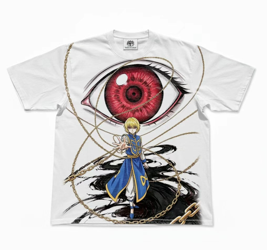 Kurapika Giant Scarlet Eye Oversized T-Shirt