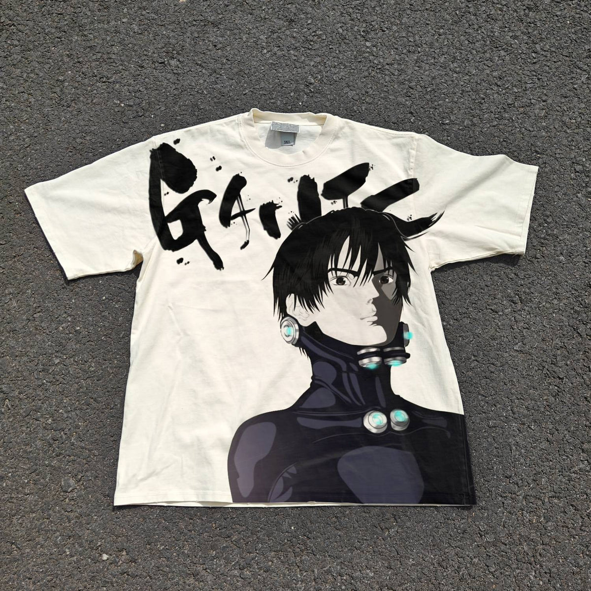 Kurono Black Suit Oversized T-Shirt