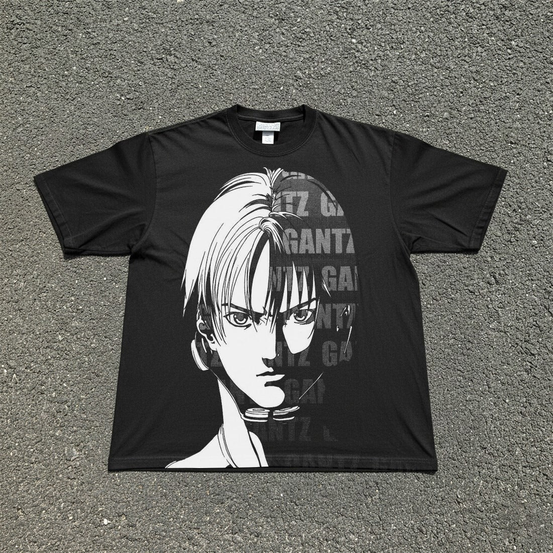 Kurono Split Face Oversized T-Shirt