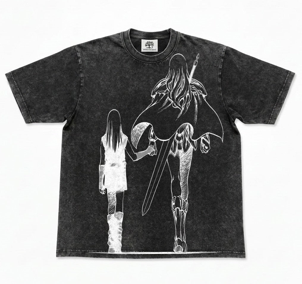 Legacy Passing Oversized Washed T-Shirt, 300gsm Heavy