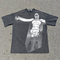 Lilith Crucified Oversized Washed T-Shirt