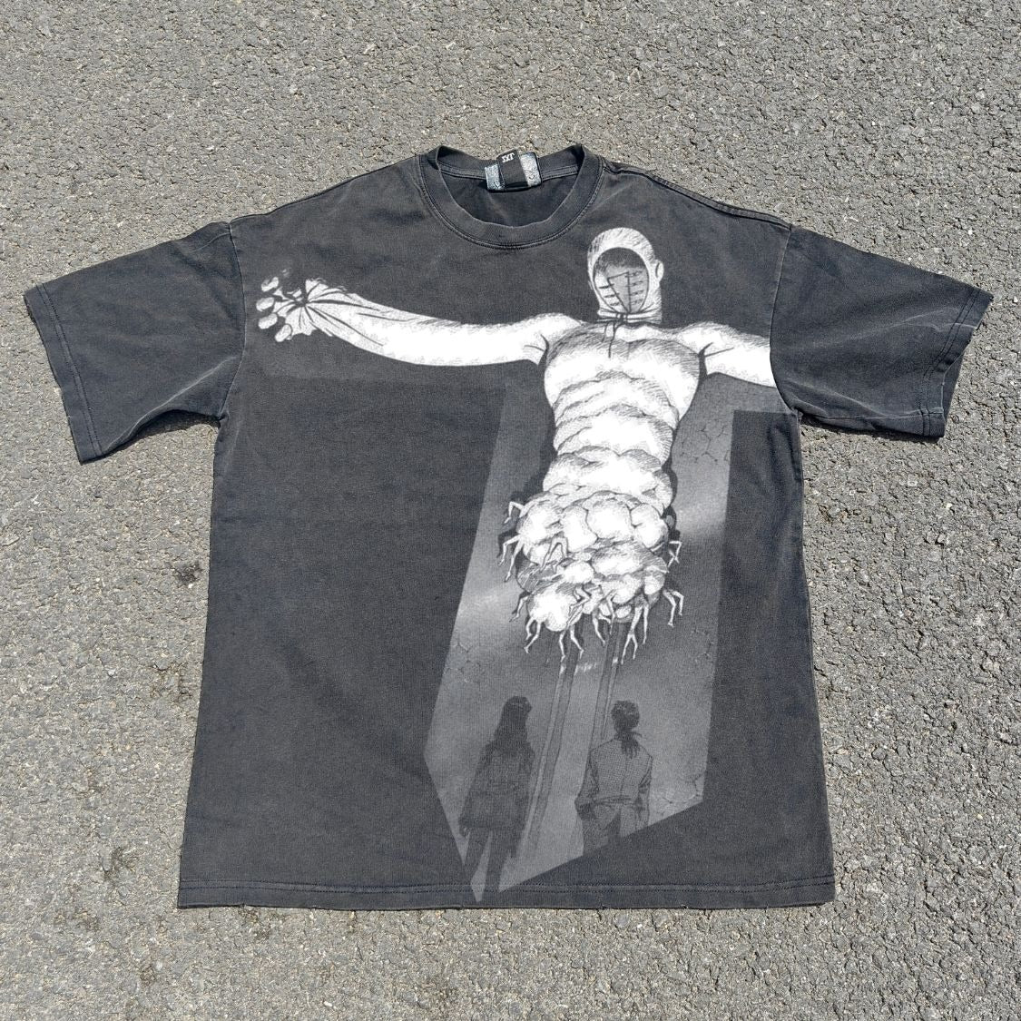 Lilith Crucified Oversized Washed T-Shirt