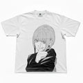 Makima Sketch Art Oversized T-Shirt