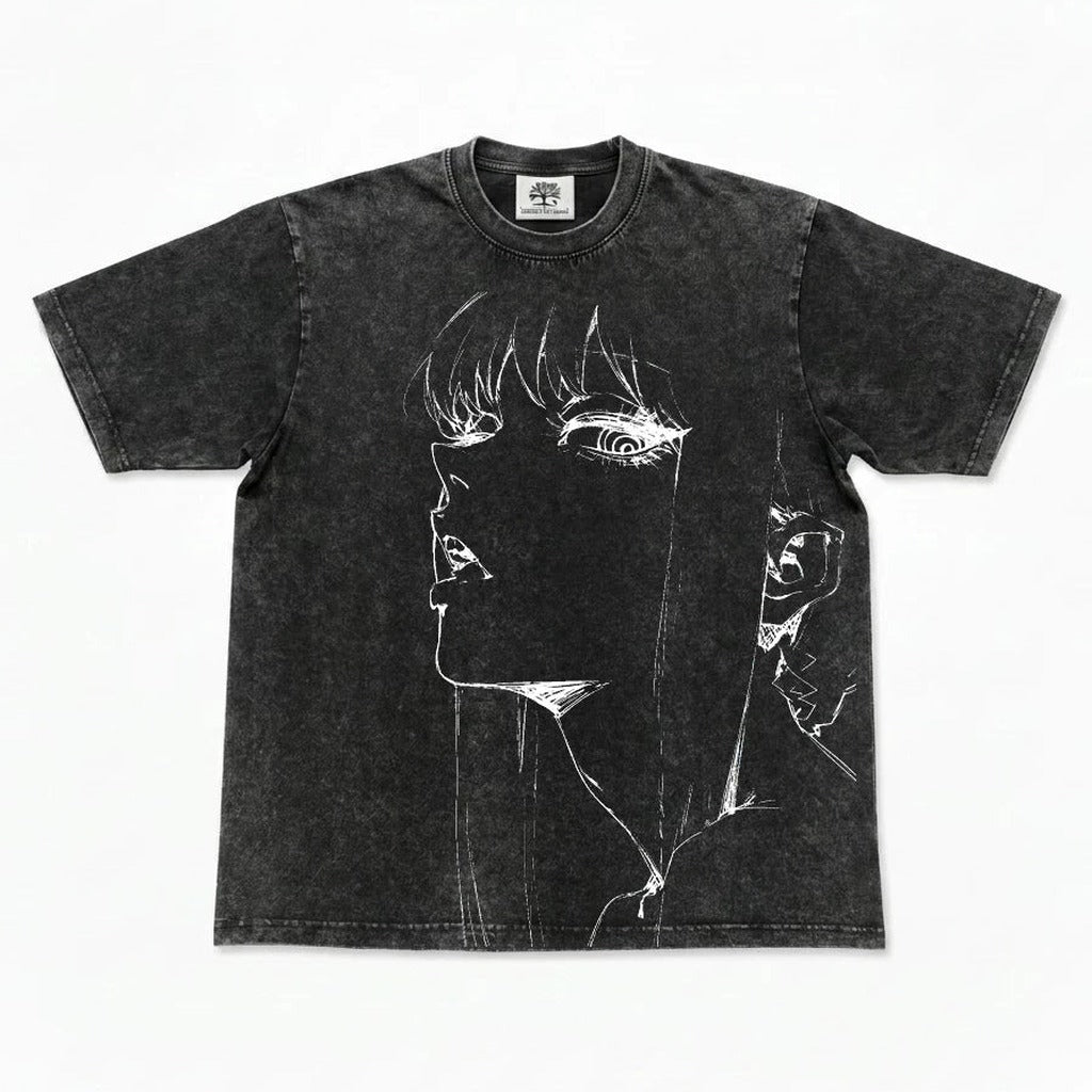 Makima Washed Oversized T-Shirt