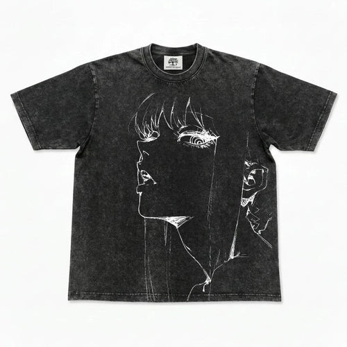 Makima Washed Oversized T-Shirt