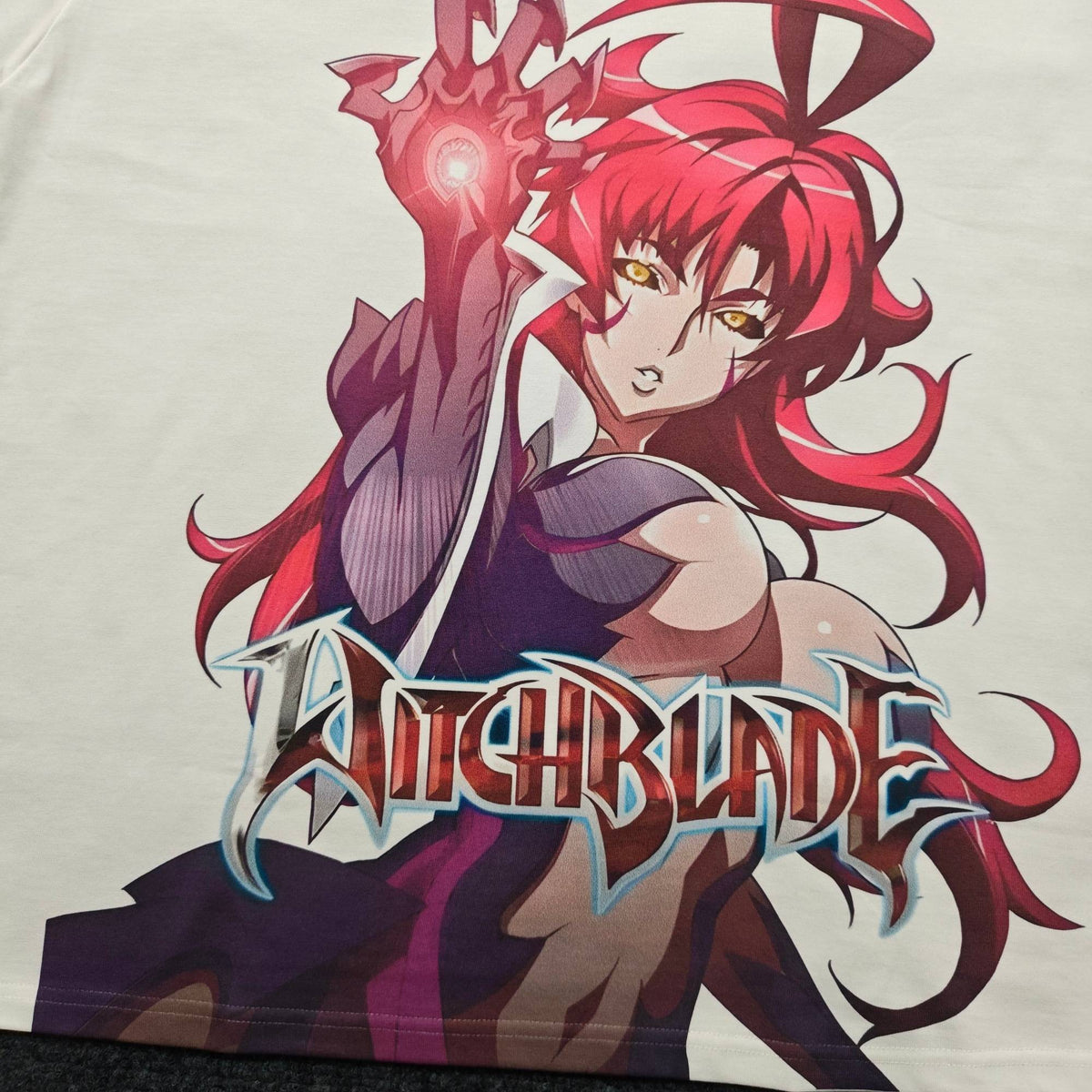 Real photo of the Masane Crimson Claw Oversized T-Shirt