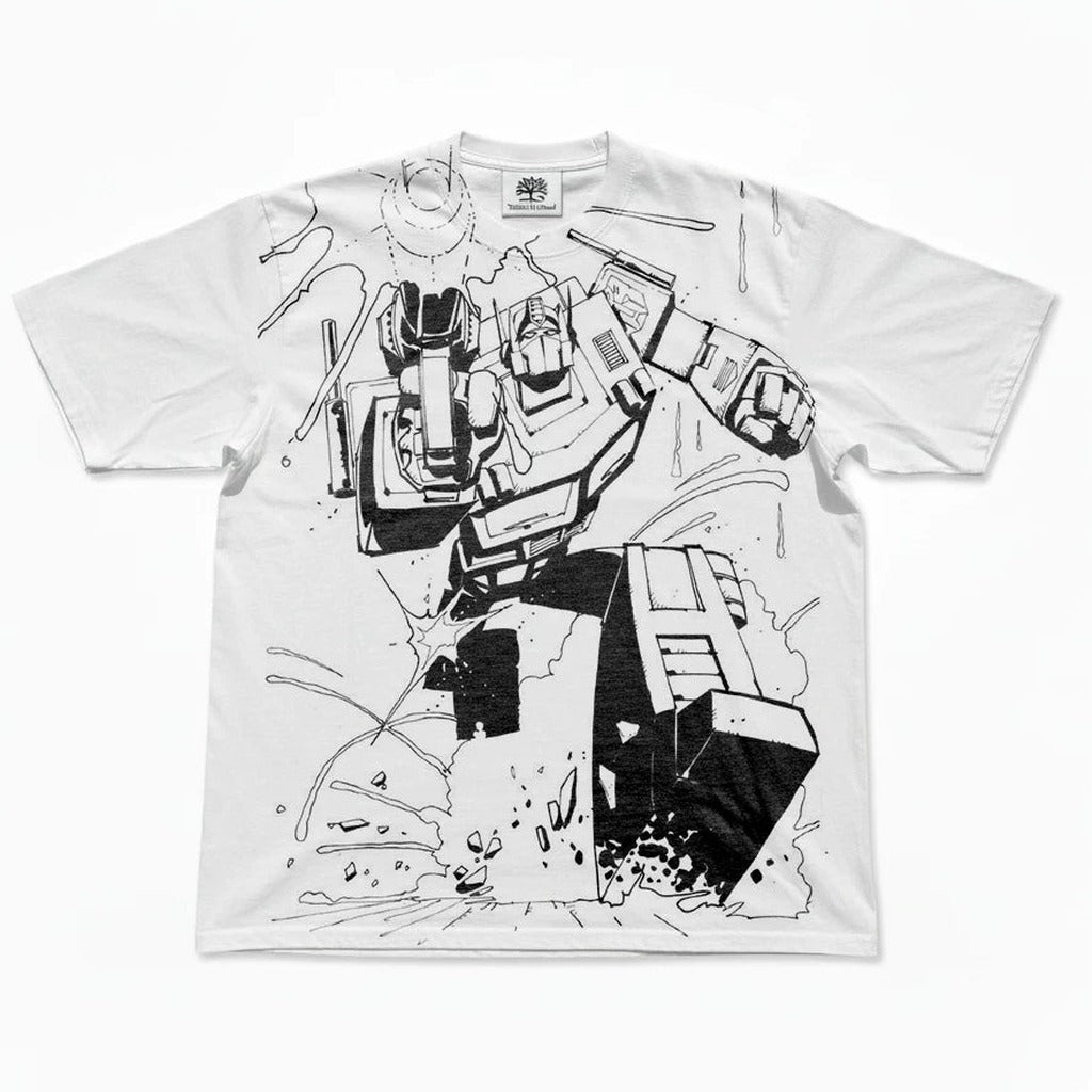 Megatron Sketch Art Oversized T-Shirt