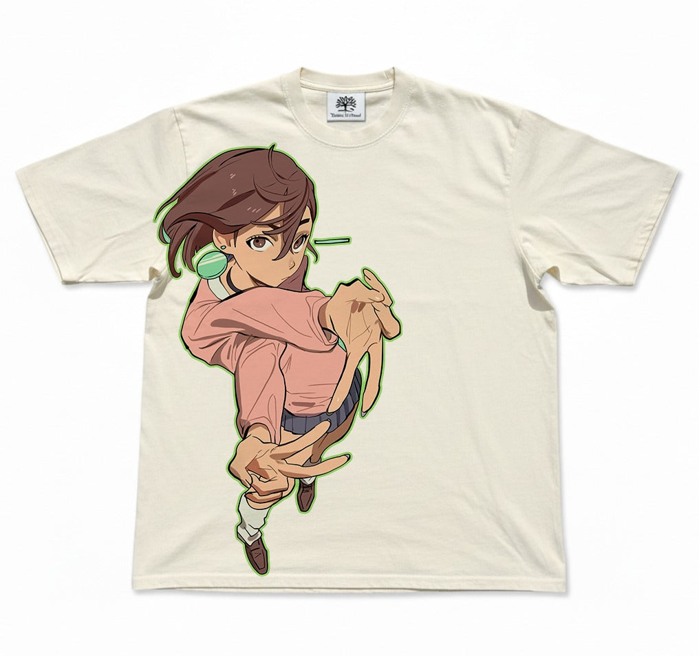 Momo Ayase Peace Sign Oversized T-Shirt