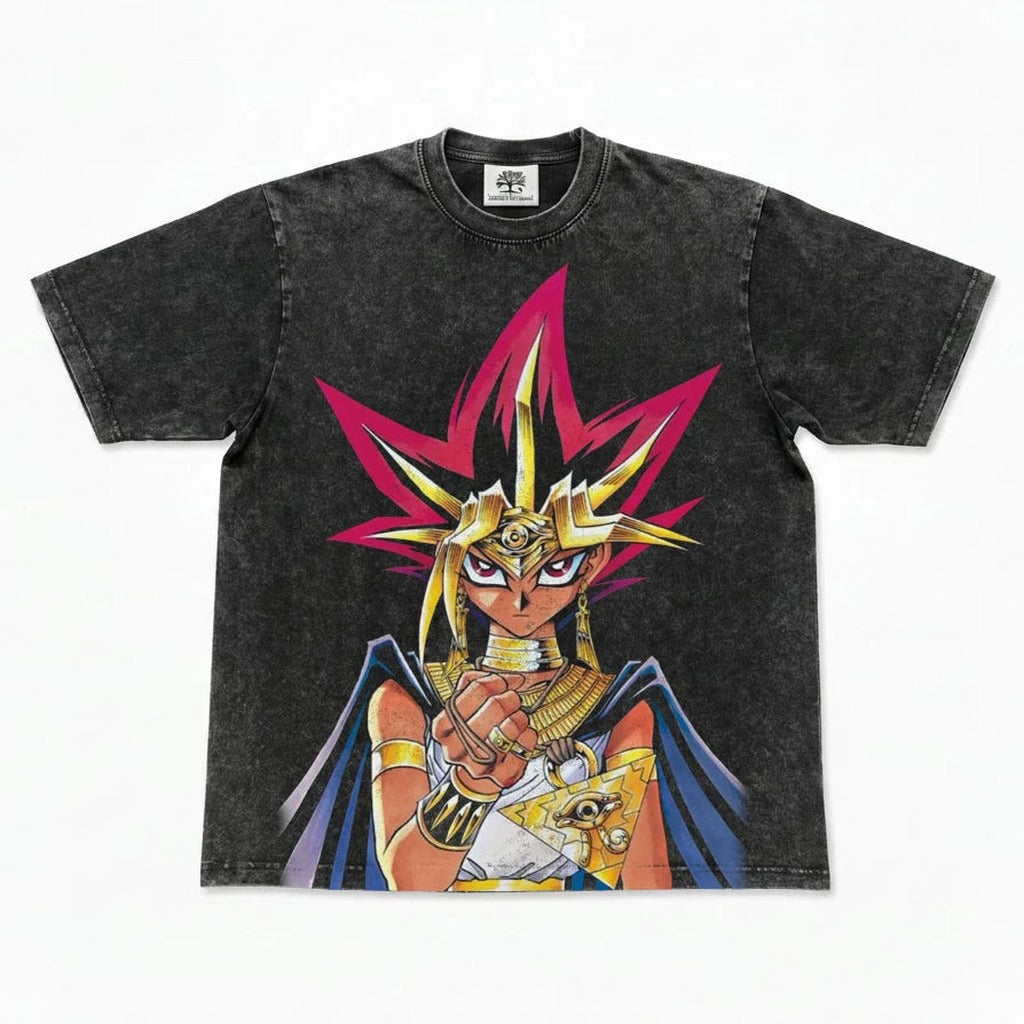 Monster Duel Yami Yugi Oversized Washed T-Shirt