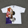 Mugen, Fuu & Jin Double Sided Oversized T-Shirt, front