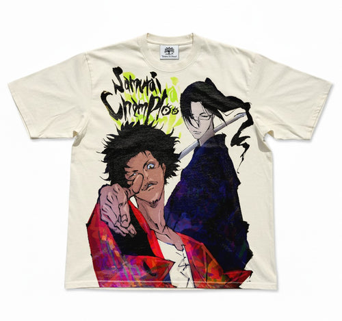Mugen & Jin Ink Brush Oversized T-Shirt